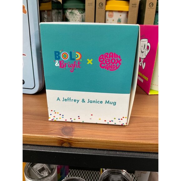 Bold & Bright X Brainbox Candy Jeffrey & Janice Mug - Fun & Humorous Design - Picture 4 of 4